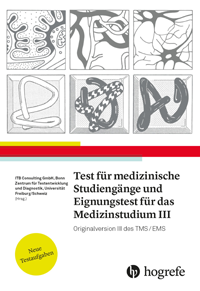 Cover Test für medizinische Studiengänge und Eignungstest für das Medizinstudium III – Originalversion III des TMS/EMS